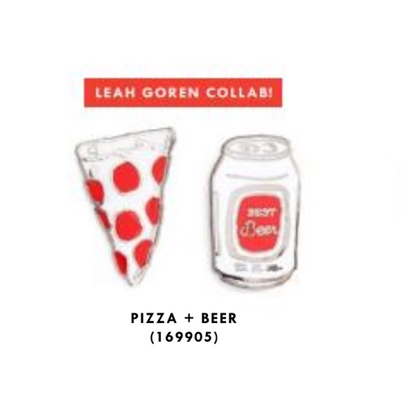 Pizza & Beer BAN.DO enamel pins- new - Picture 4 of 6